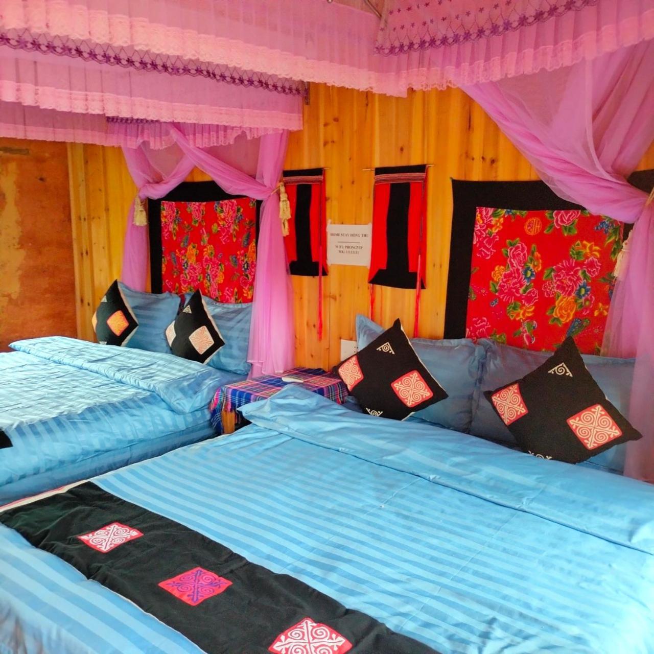 Hong Thu Homestay & Bungalow Quang Ba Exterior foto