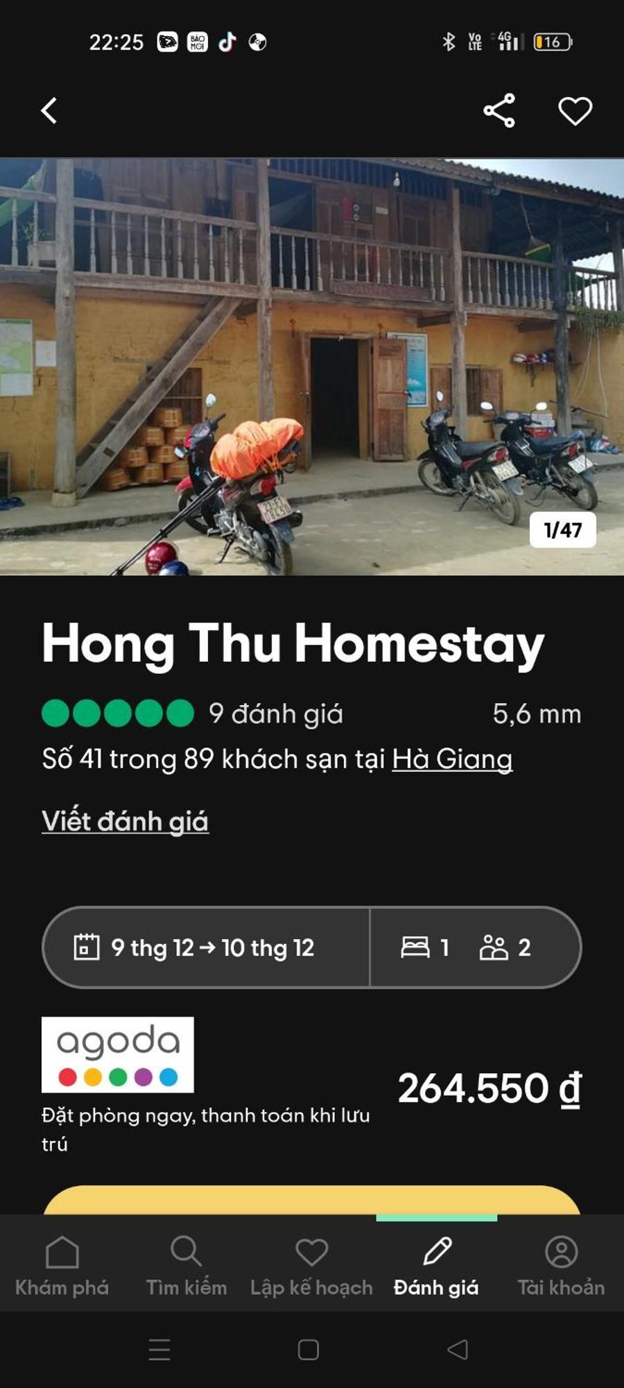 Hong Thu Homestay & Bungalow Quang Ba Quarto foto