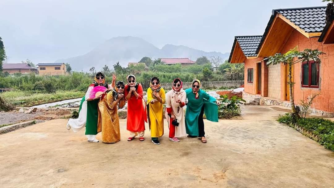Hong Thu Homestay & Bungalow Quang Ba Exterior foto